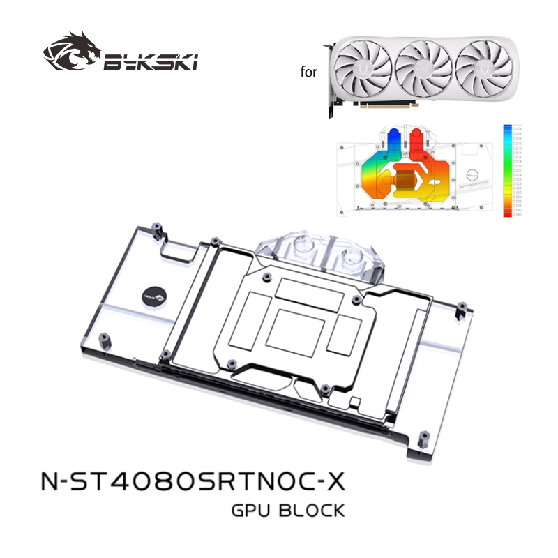 Rtx 4080 Water Cooling Block - Bykski N-ST4080SRTNOC-X GPU ブロック ZOTAC RTX