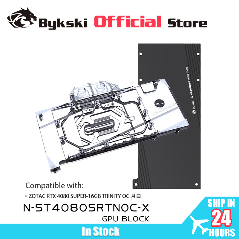 Rtx 4080 Water Cooling Block - Bykski N-ST4080SRTNOC-X GPU ブロック ZOTAC RTX