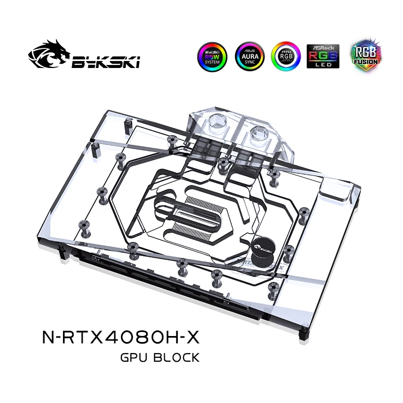 Bykski製 NVIDIA GeForce RTX 408 - Rtx 4080 Water Cooling Block のレビューと価格