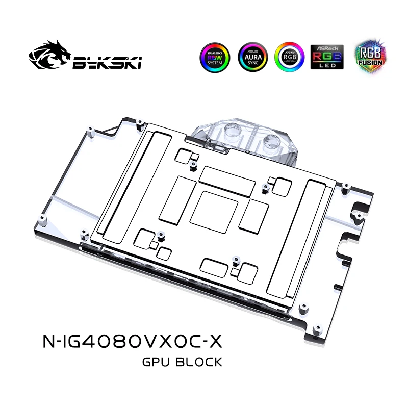 Bykski N-IG4080VXOC-X GPU ブロック - Rtx 4080 Water Cooling Block のレビューと価格