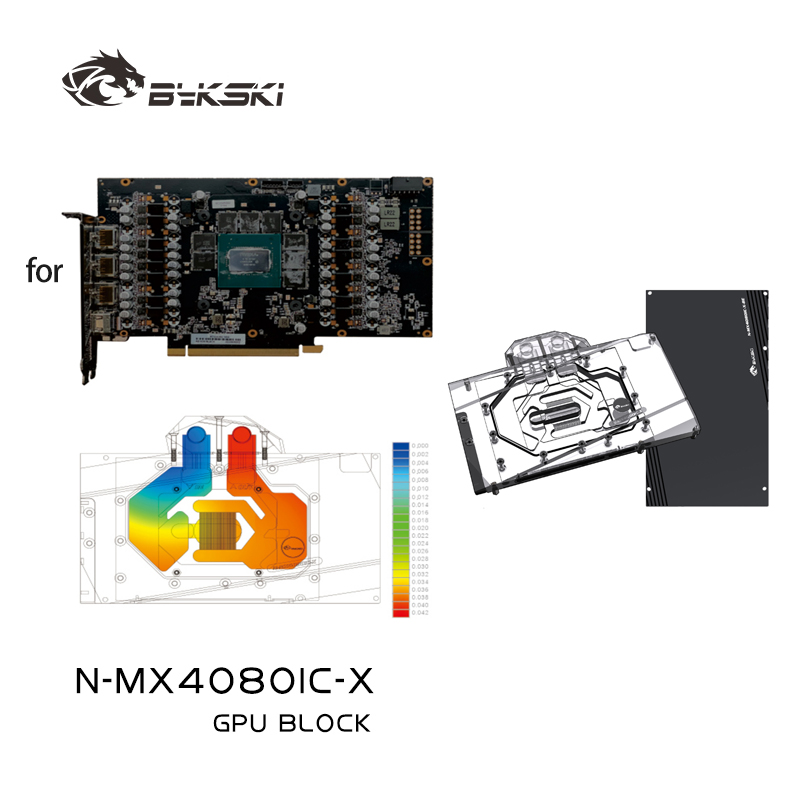 Bykski N-MX4080IC-X GPU ブロック M - Rtx 4080 Water Cooling Block のレビューと価格
