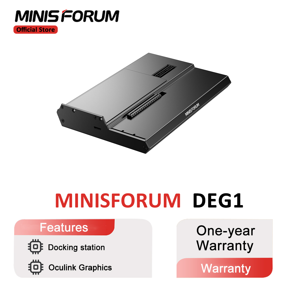 MINISFORUM DEG1 外部 GPU ドックステーシ - Oculink Gpu Dock Station のレビューと価格