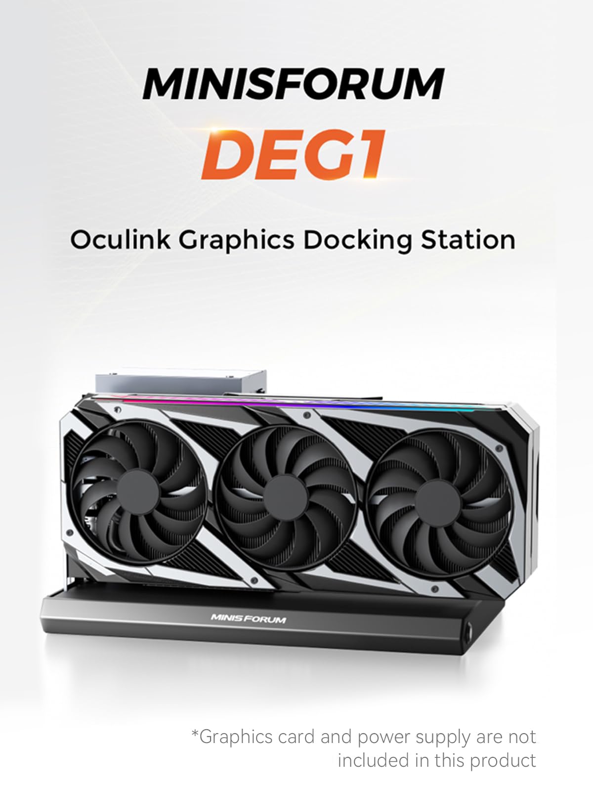 MINISFORUM DEG1 外部 GPU ドックステーシ - Oculink Gpu Dock Station のレビューと価格