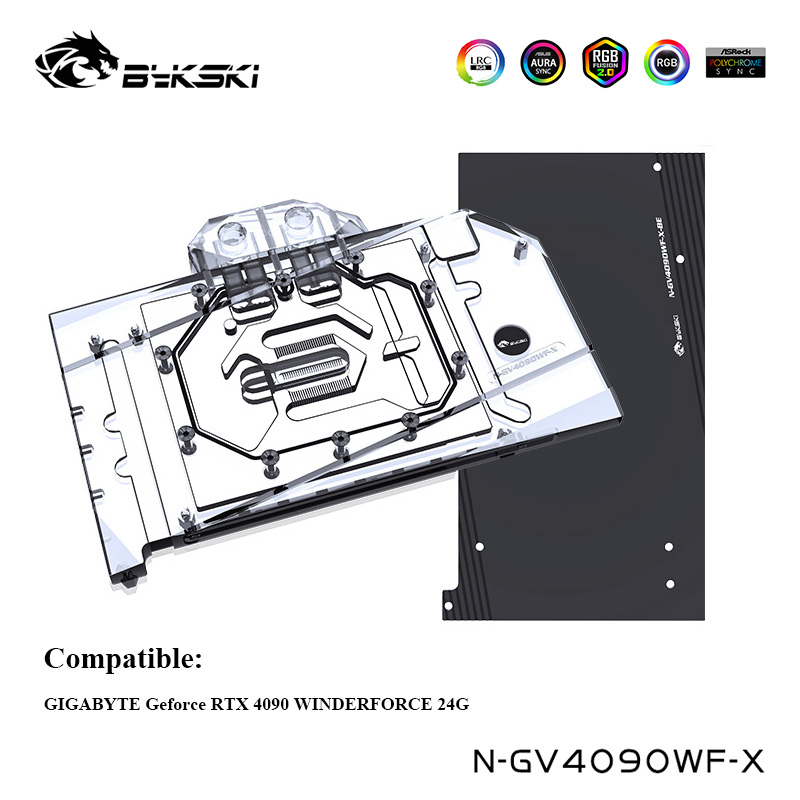 Bykski GPU ウォーターブロック GIGABYTE  - Rtx 4090 Water Block Full Cover のレビューと価格