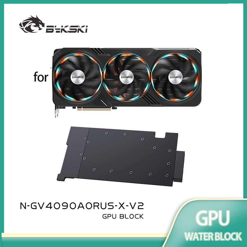 Bykski製ウォーターブロック、Gigabyte GeFo - Rtx 4090 Water Block Full Cover のレビューと価格