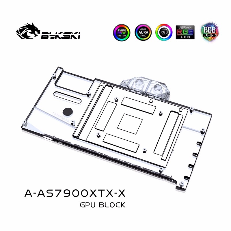 Bykski製水冷ブロック ASUS TUF Radeon  - Rx 7900 Xt 20Gb のレビューと価格